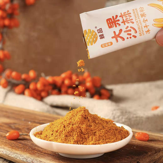 新疆特产 大果沙棘冻干粉全果粉6g*20袋 商品图0