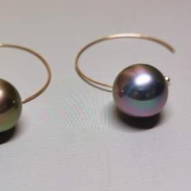 18k珍珠耳环【C大调】