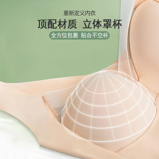 TZW-夏季冰丝无痕运动文胸女士内衣女防下垂收副乳上托性感抹胸罩 商品图4