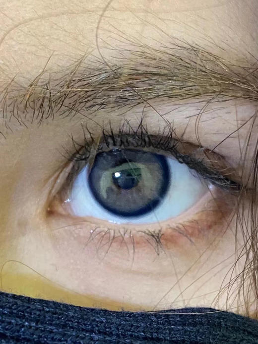 【年抛】梨梨灰Doragina| 小直径14.0，着色13.4| 【同品牌多副更划算,选款完整色板在详情页】，蓝色混血美瞳 商品图11