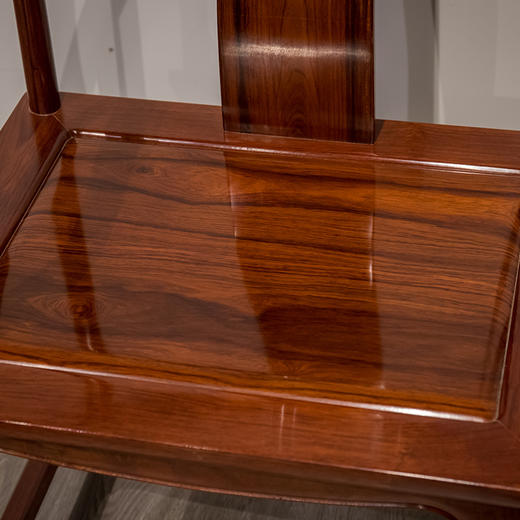 红木素工圈椅（两椅一几） 商品图3