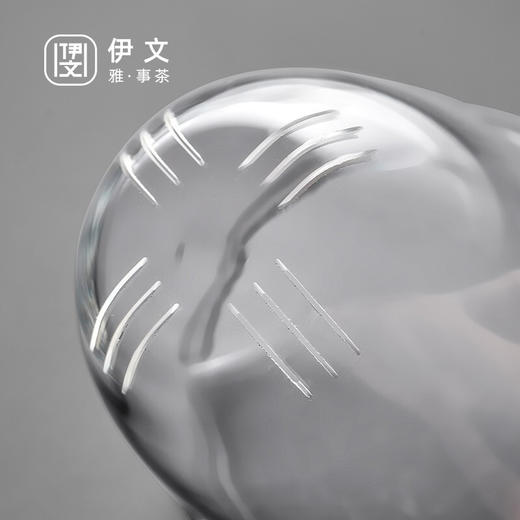  过滤茶杯个人办公玻璃水杯耐热泡茶杯子大容量花茶杯茶水分离 【推荐】心悦玻璃杯-胡桃木杯柄（带胡桃木杯垫）K2 商品图8