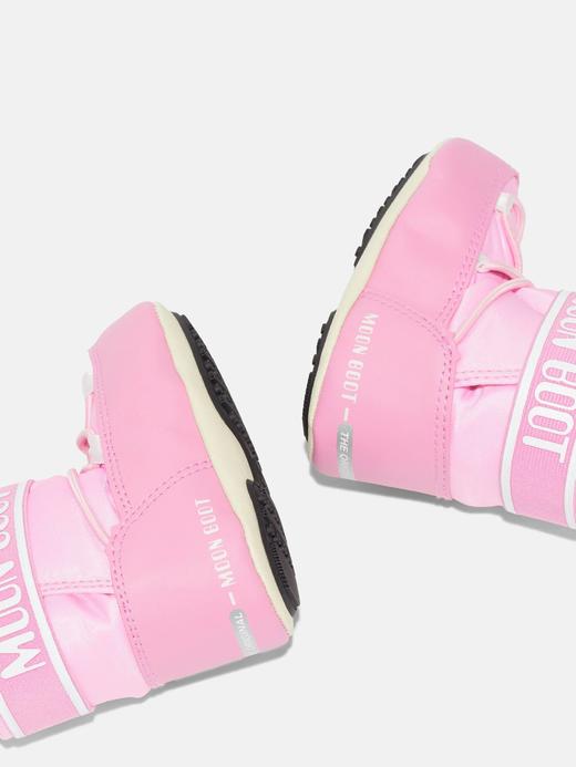 Moon Boots - Moon Boot Mini Nylon - Pink 童装 雪地靴 粉色 商品图2