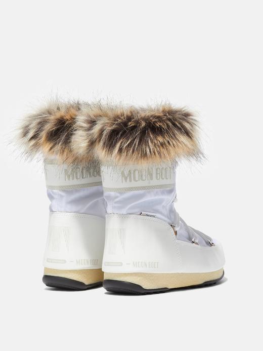 Moon Boots - Moon Boot Monaco Low WP 2 - White 女装 雪地靴 白色 商品图1