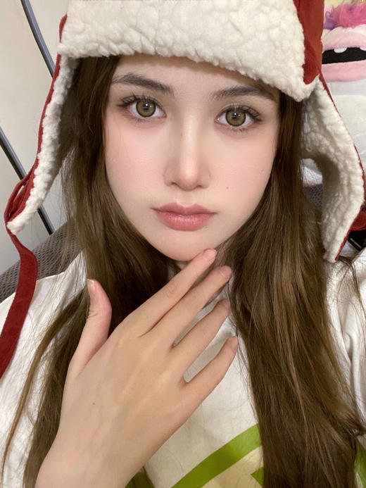 【年抛】梨梨亚麻Doragina| 小直径14.0，着色13.4| 【同品牌多副更划算,选款完整色板在详情页】，亚麻色混血美瞳 商品图7