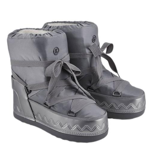 Bogner - Trois Vallees 11A - Silver 女装 雪地靴 银色 商品图0