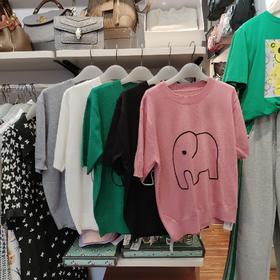 女小象天丝上衣