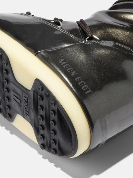 Moon Boots - Moon Boot Vinile Met – Black 女装 雪地靴 深灰色 商品图3