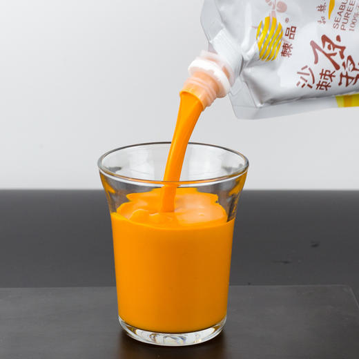 新疆阿勒泰 棘品大果沙棘原浆沙棘汁500ml家庭装 商品图1