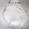  玻璃茶杯茶水分离男士办公室泡茶杯带盖简约大容量 伊-正六杯（透明）-方把白橡木-配杯垫 商品缩略图5