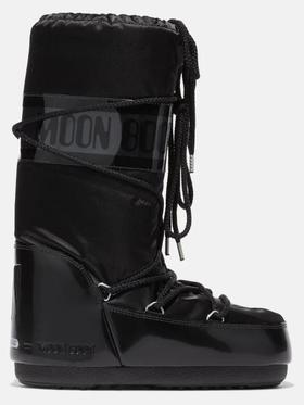 Moon Boots - Moon Boot Classic Glance - Black 童装 雪地靴 黑色
