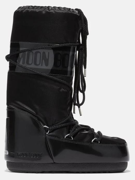 Moon Boots - Moon Boot Classic Glance - Black 童装 雪地靴 黑色 商品图0