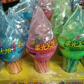 星光火炬果味吸管糖40g