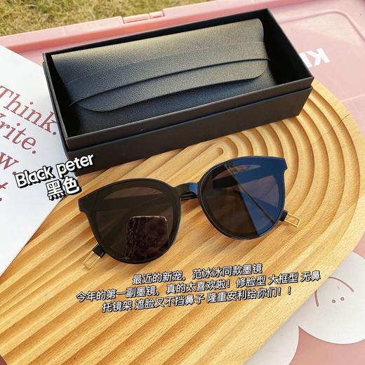 韩国东大门𝐗𝐗 𝐝𝐞𝐬𝐢𝐠𝐧 𝐛𝐲 𝐤𝐨𝐫𝐞𝐚偏光墨镜 GM明星同款百搭潮流防紫外线太阳镜 商品图7