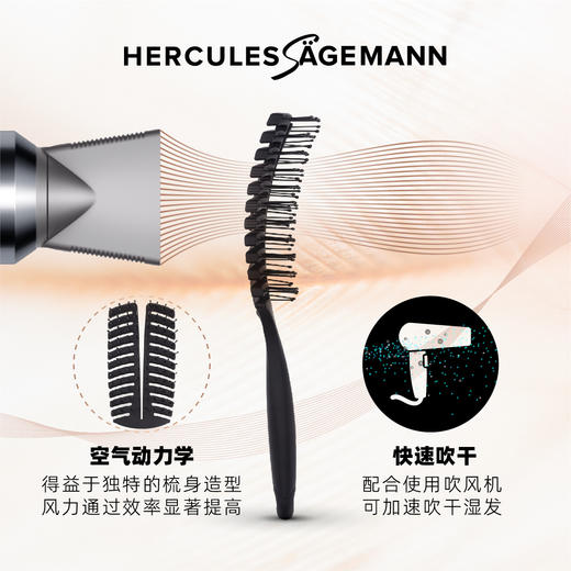 No. 9141·弧形按摩头皮梳 商品图3