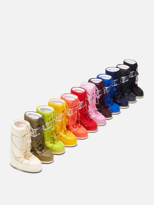 Moon Boots - Moon Boot Mini Nylon - Red 童装 雪地靴 红色 商品图3