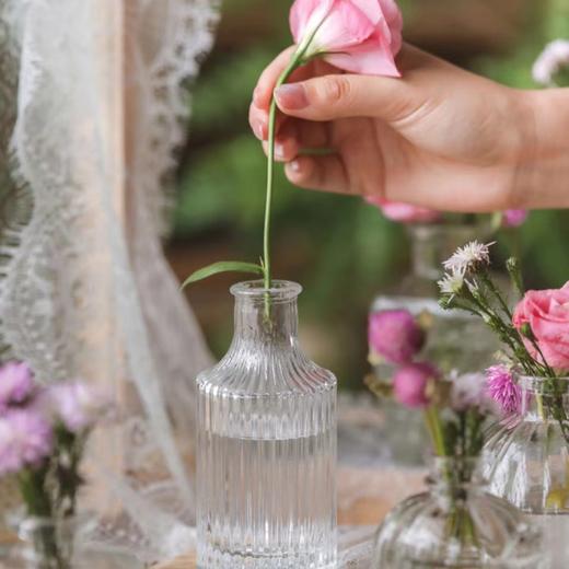 【折断的花儿也应该有归宿】简小姐精选 高颜值 复古玻璃迷你小花瓶 下单72小时发货 商品图7