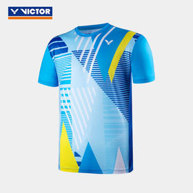 VICTOR/威克多羽毛球服T-20001TD/T-21001TD针织T恤推广版
