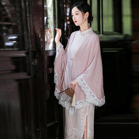 DAF-001 新款配旗袍披肩外搭春秋斗篷大披肩