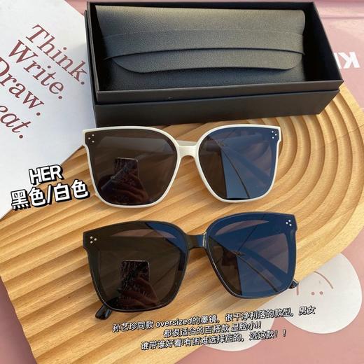 韩国东大门𝐗𝐗 𝐝𝐞𝐬𝐢𝐠𝐧 𝐛𝐲 𝐤𝐨𝐫𝐞𝐚偏光墨镜 GM明星同款百搭潮流防紫外线太阳镜 商品图2