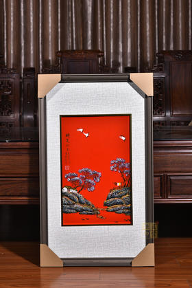 宁勤征：高温中华红醉美秋色