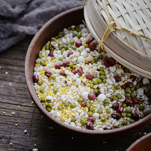 OAF食在有方 八宝米900g有机杂粮五谷糙米贡米糯米八宝粥 可追溯 商品图3