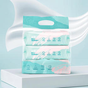 海洲店-亲扬婴幼儿洁肤柔湿巾80片*3包