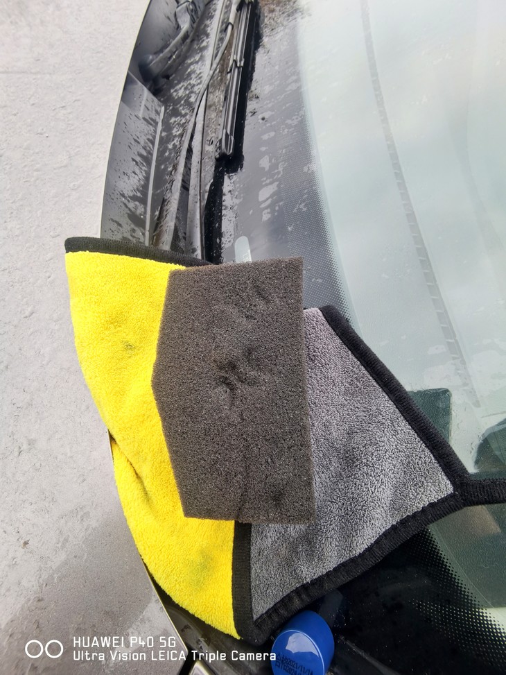 挡风玻璃油膜去除好帮手'油膜去除剂'