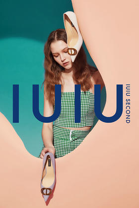 IUIU SECOND 春夏尖头丝绸羊皮浅口女单鞋