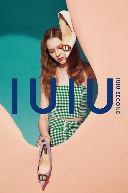 IUIU SECOND 春夏尖头丝绸羊皮浅口女单鞋 商品图0