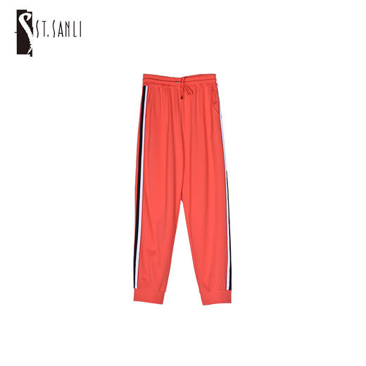 圣三利女装纯色休闲长裤SL321C12 商品图0