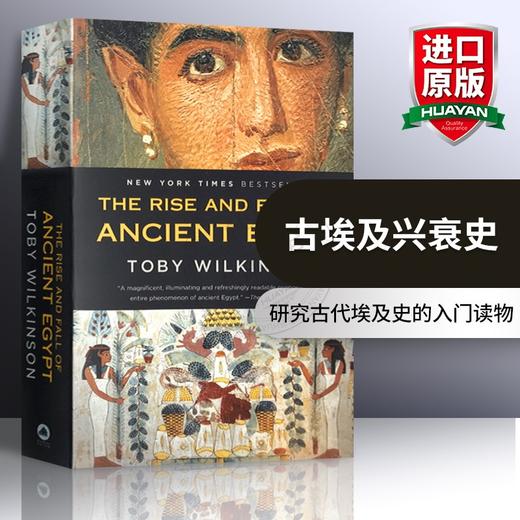古埃及兴衰史 英文原版 The Rise and Fall of Ancient Egypt 英文版进口历史书籍正版 Toby Wilkinson 商品图0