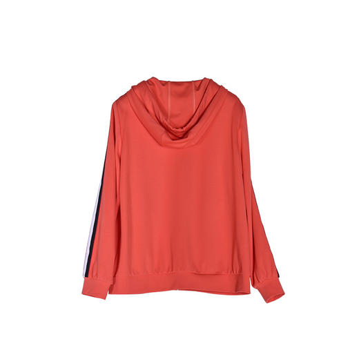 圣三利女装纯色连帽款休闲上衣SL321A12 商品图1