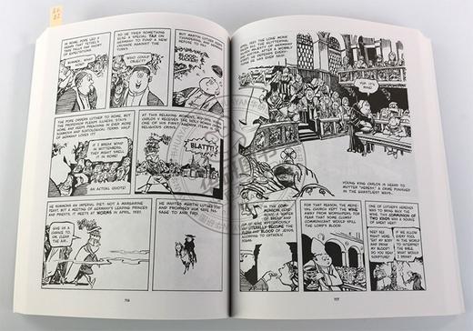 Collins 漫画现代世界历史 英文原版 The Cartoon History of the Modern World 1 英文版漫画世界史读物 进口正版书籍 商品图3