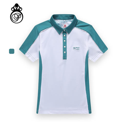 BLS-310A（PROSIMON高尔夫女款撞色拼接短袖POLO衫） 商品图0