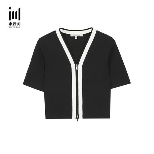 水云间2022年夏商旅系列开衫梭织毛衣12220262 商品图2