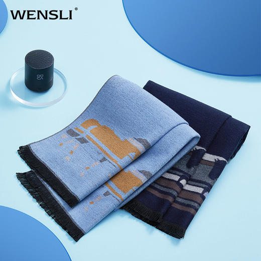 万事利-风度 围巾+笔/SS牙音箱 商品图2