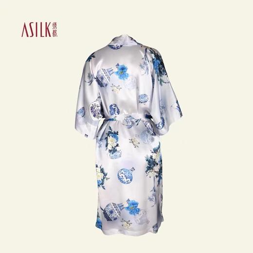 8F  ASILK绣都  桑蚕丝睡袍M-XL 商品图1