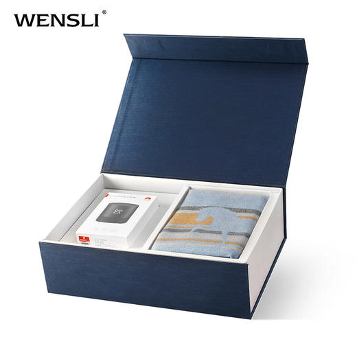 万事利-风度 围巾+笔/SS牙音箱 商品图3