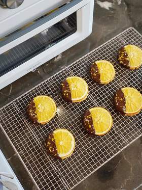 空气炸烤箱|橙子蛋糕