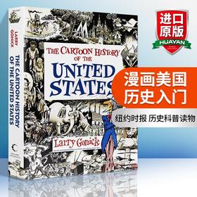 Collins 漫画美国历史入门 英文原版 Cartoon History of the United States 英文版进口书籍