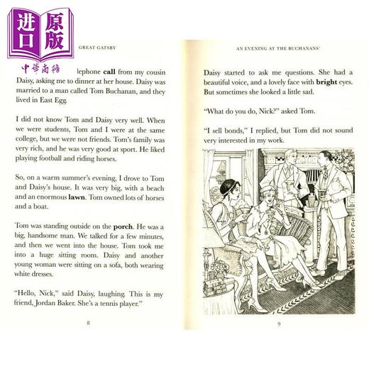 【中商原版】Penguin Readers Level 3 The Great Gatsby ELT企鹅分级文学经典3级 了不起的盖茨比 英文原版进口图书 儿童读物 商品图2