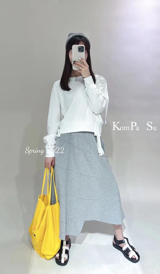 卡帕苏短款飘带卫衣 KB121066	 商品图1