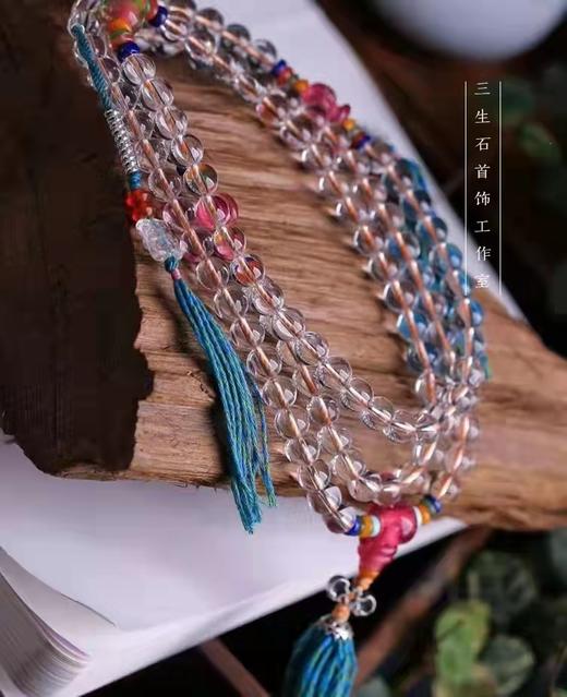 天然白水晶108颗系列~琉璃设计款 商品图1