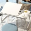 床上书桌笔记本电脑桌学生宿舍升降学习桌折叠卧室小桌子可折叠 商品缩略图0
