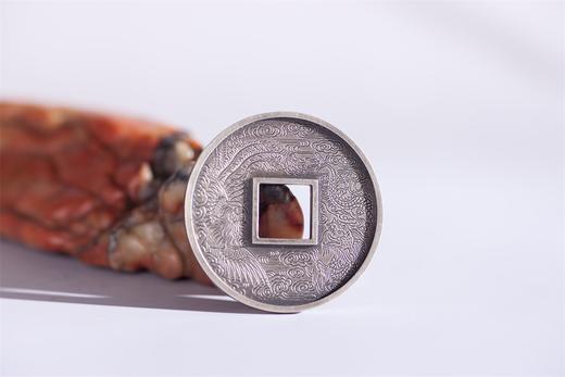 矩德泉坊 纯银手作 大观通宝背龙凤 吉祥钱334 商品图4