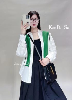 卡帕苏带披肩款衬衫 K131081  	