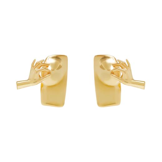 北京仓｜Paola Vilas-Elle Eugenia-人体 雕塑 耳环［巴西设计师］ 商品图0