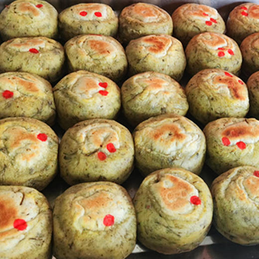 【安顺涂记 清明粑】4个/袋约500g 特色风味小食30年老字号多种口味任选纯手工制作    商品图0