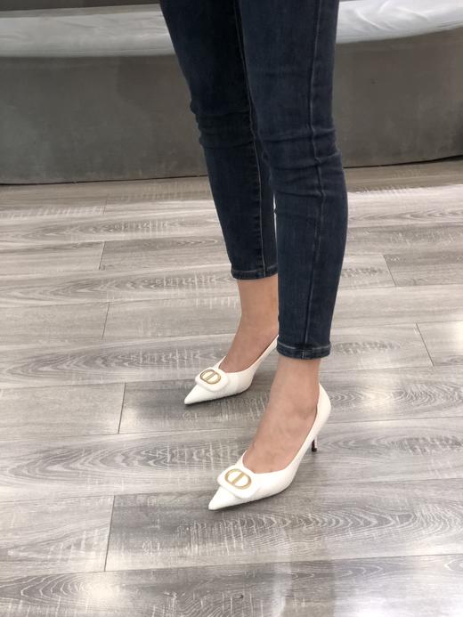 IUIU SECOND 春夏时装高跟鞋蛇皮纹尖头浅口单鞋 商品图8